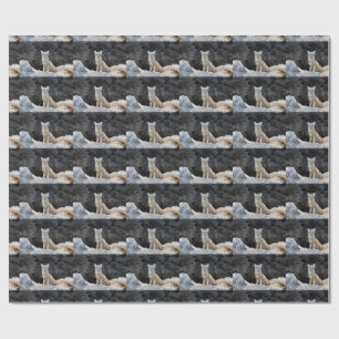 Vulpes corsac geschenkpapier