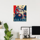 Vultan Inspiriert von Flash Gordon Poster (Heimbüro)