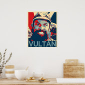 Vultan Inspiriert von Flash Gordon Poster (Küche)