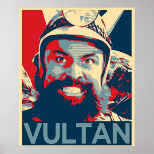 Vultan Inspiriert von Flash Gordon Poster