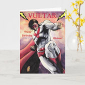 Vultar Birthday Card Karte (Gelbe Blume)