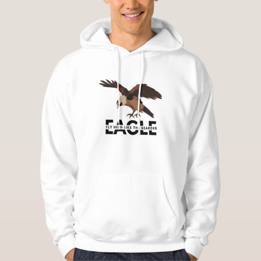 Vulture Bird Hoodie (Vorderseite)