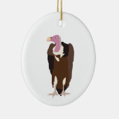 Vulture Bird-Illustration Keramik Ornament (Rechts)