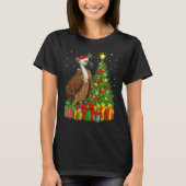 Vulture Bird   Xmas Holiday Santa Vulture Christma T-Shirt (Vorderseite)