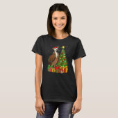 Vulture Bird  Xmas Holiday Santa Vulture Christmas T-Shirt (Vorne ganz)