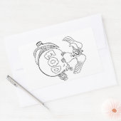 Vulture Cannonball Pick Rechteckiger Aufkleber (Umschlag)