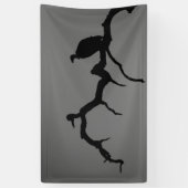 Vulture Silhouette Banner (Vertikal)