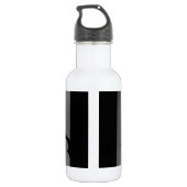 Vulture Silhouette Edelstahlflasche (Rückseite)