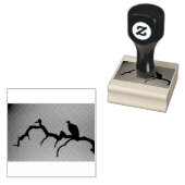 Vulture Silhouette Gummistempel (Stempel)