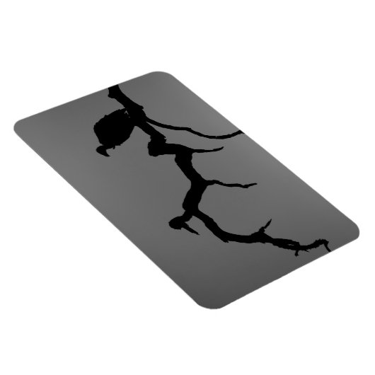 Vulture Silhouette Magnet (Rechte Seite)