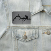 Vulture Silhouette Namensschild (Beispiel)