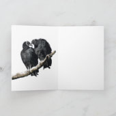 Vulture Valentine Feiertagskarte (Innenseite)