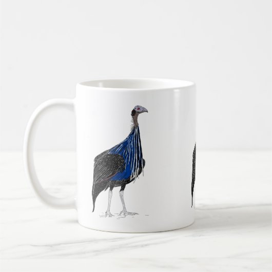 Vulturine Guineafowl Kaffeetasse (Links)