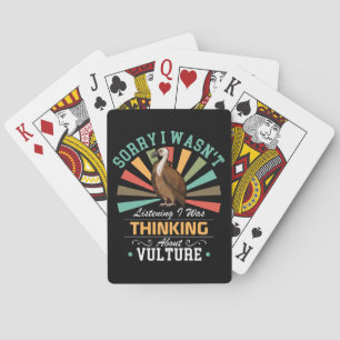 Vulturliebhaber Sorry, dass ich nicht hörte, ich w Spielkarten