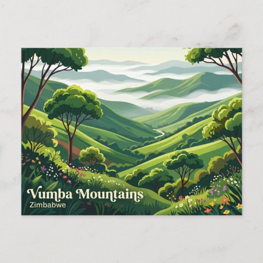 Vumba-Berge Simbabwe Postkarte (Vorderseite)