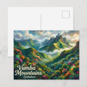 Vumba-Berge Simbabwe Postkarte (Vorne/Hinten)
