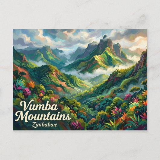 Vumba-Berge Simbabwe Postkarte (Vorderseite)