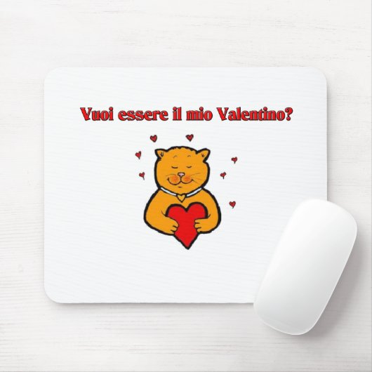 Vuoi essere IL MioValentino? Mousepad (Mit Mouse)