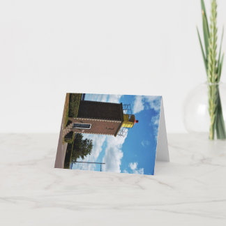 Vuurtoren voor scheepvaart in Willemstad Nederland Karte