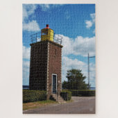 Vuurtoren voor scheepvaart in Willemstad Nederland Puzzle (Vertikal)