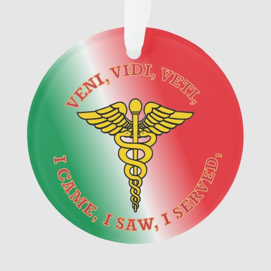 VV-Schild Ornament (Vorderseite)