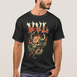 VVL Inferno Skull T-Shirt