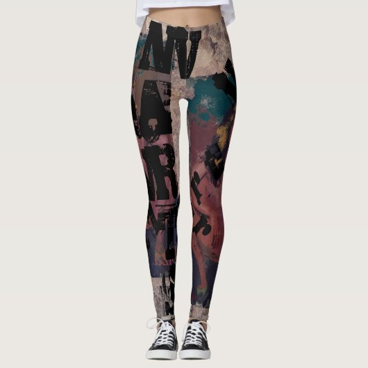 VVVV ART LEGGINGS (Vorderseite)