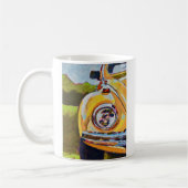 VW Bug Painting - Gift for VW Bug Lovers Kaffeetasse (Links)