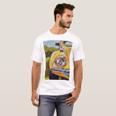 VW Bug Painting - Gift for VW Bug Lovers T-Shirt (Vorne ganz)