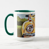 VW Bug Painting - Gift for VW Bug Lovers Tasse (Links)