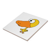 VW, lustiger großer vorangegangener Enten-Cartoon Fliese (Seite)