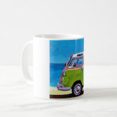 VW Van Painting - Gift for VW Lovers Kaffeetasse (Vorderseite Links)
