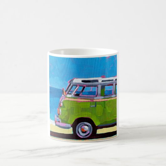 VW Van Painting - Gift for VW Lovers Kaffeetasse (Mittel)