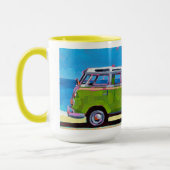 VW Van Painting - Gift for VW Lovers Tasse (Links)