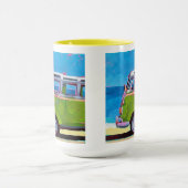 VW Van Painting - Gift for VW Lovers Tasse (Zentrum)