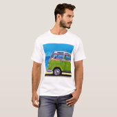 VW Van Painting - Gift for VW Van Enthusiasts T-Shirt (Vorne ganz)