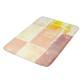 Vwndretti Yellow Soft Colors Badematte (Schrägansicht)
