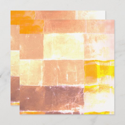 Vwndretti Yellow Soft Colors Einladung (Vorne/Hinten)