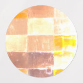 Vwndretti Yellow Soft Colors Etiketten (Design 2)