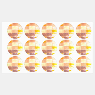 Vwndretti Yellow Soft Colors Etiketten