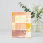 Vwndretti Yellow Soft Colors Postkarte (Stehend Vorderseite)