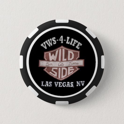 VWS Poker-Chip 2 ¼" runder Knopf Button (Vorderseite)