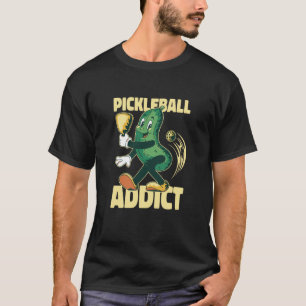VXL Pickleball Green Cucumber Herz Liebe Paddle Ba T-Shirt