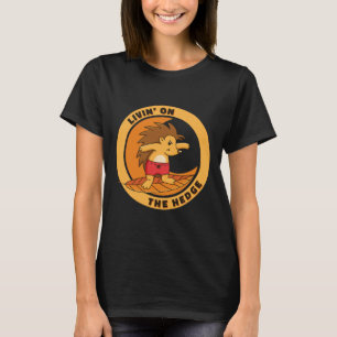 Vxls Surfen Surfbrett Hawaii Surftrip Surfer Igel T-Shirt