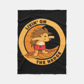 Vxls Surfing Surfboard Hawaii Surf Trip Surfer Hed Fleecedecke (Vorderseite)