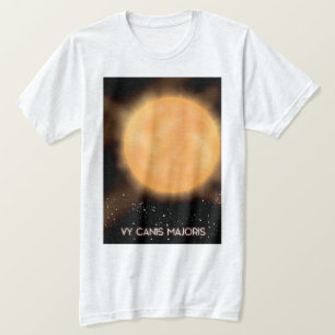 VY Canis Majoris Sun Weltraumkunstposter. T-Shirt