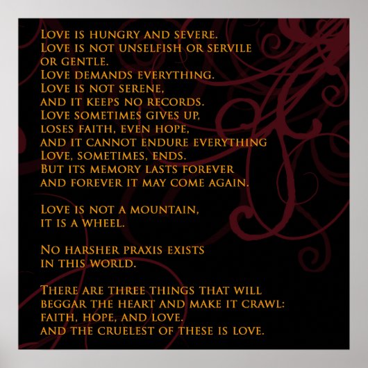 Vyalas Psalm Poster (Vorne)