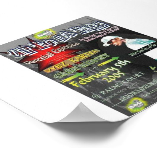 Vybz Kartel Poster (Ecke)