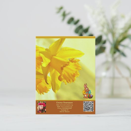 Vykort — Connect, Easter Postkarte (Stehend Vorderseite)