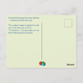 Vykort — Connect, Easter Postkarte (Rückseite)